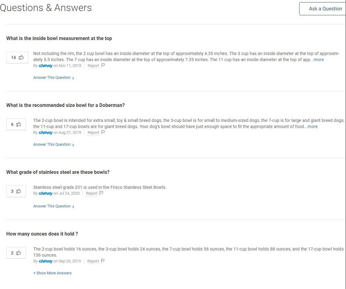 Chewy FAQs