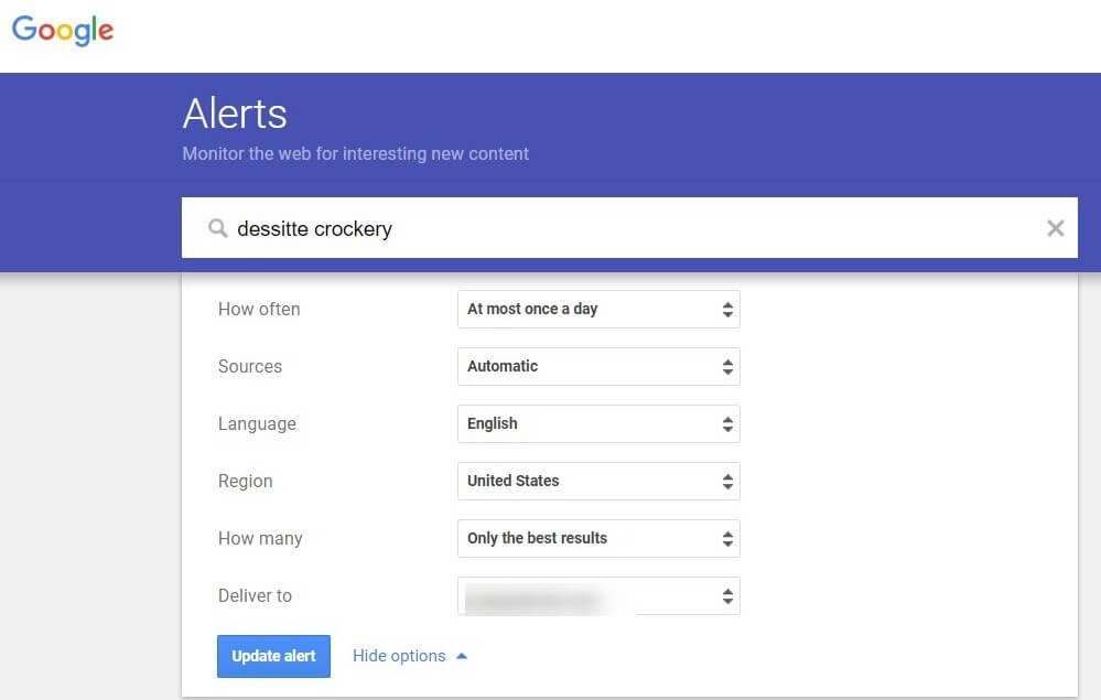 Google Alerts