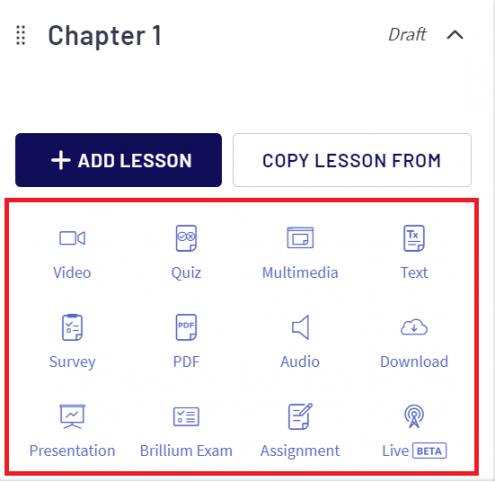 Creating the Chapters