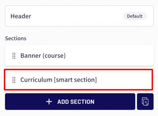 Smart Section