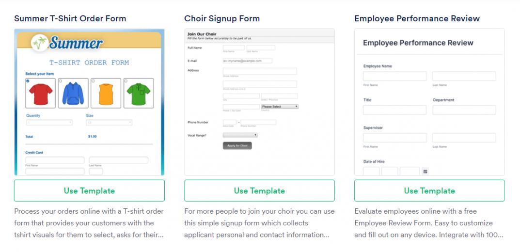 Unique Templates