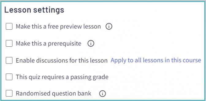 passing grade