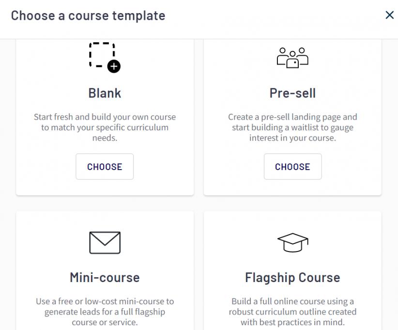 Build Courses
