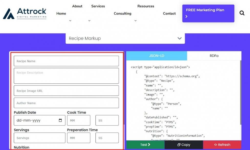 page elements