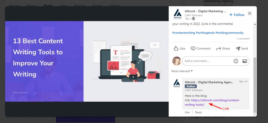 Share Links on Social Media