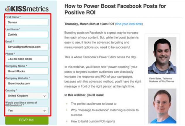 Webinar Registration