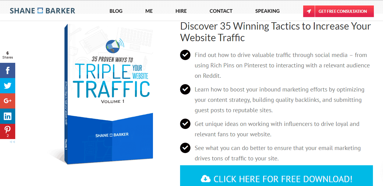 Free Resources Content Marketing Case Study