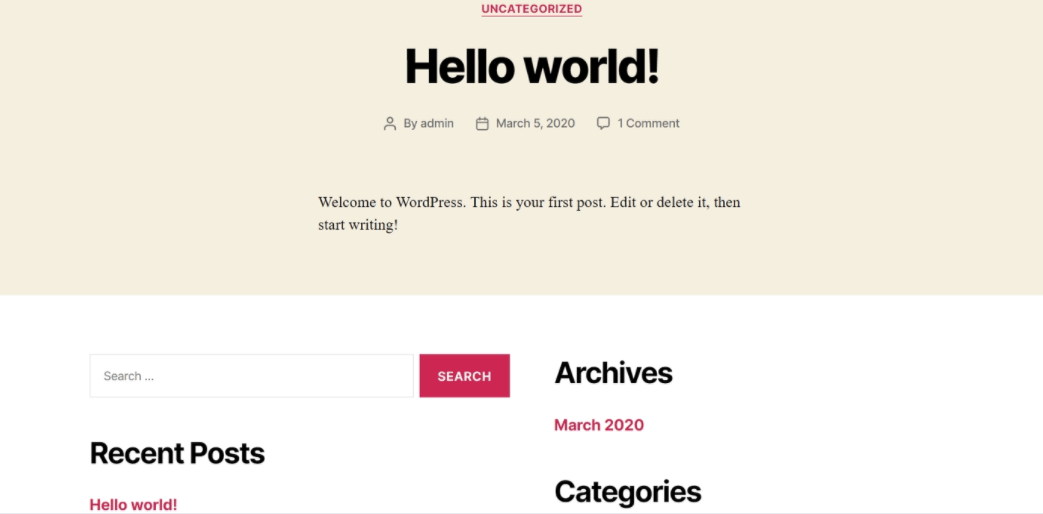 Bluehost domain name