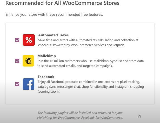 Recommended All WooCommerce Stores
