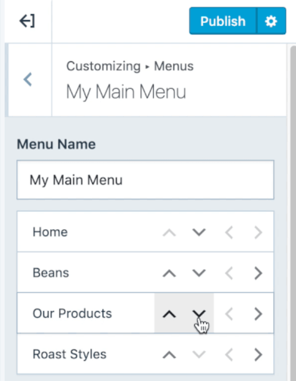 Website Add Items