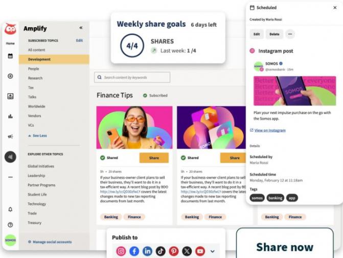 Hootsuite Amplify