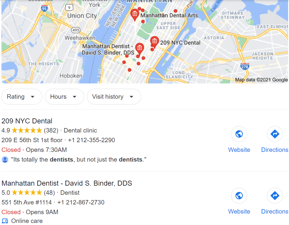 Create a Google My Business Listing