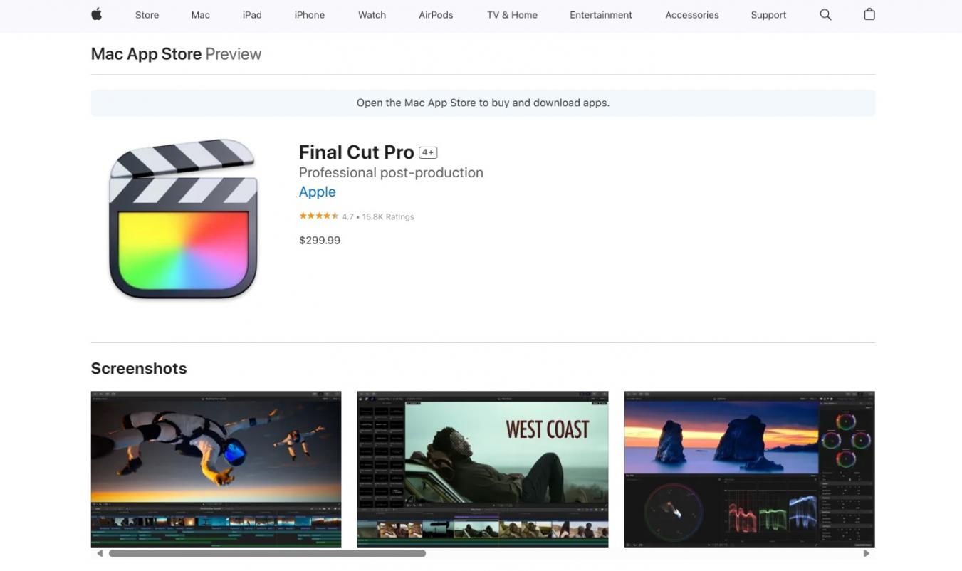 Final Cut Pro Pricing