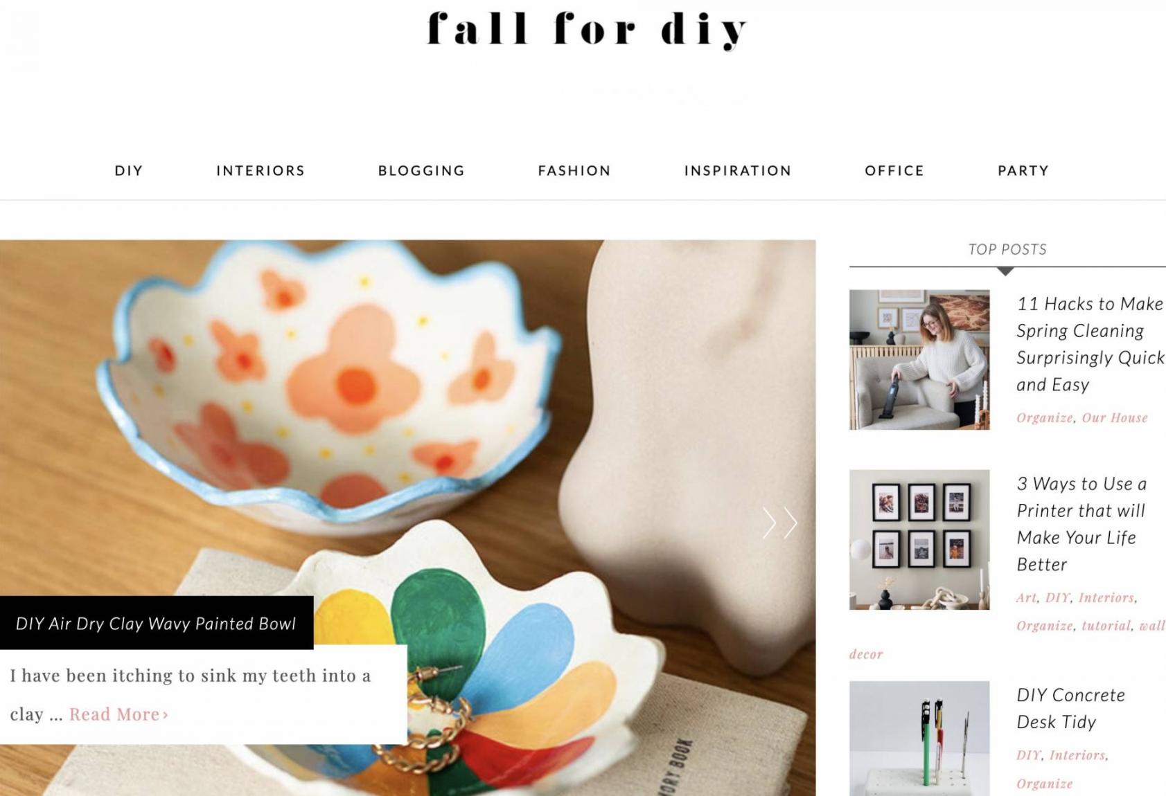 craft and DIY blog