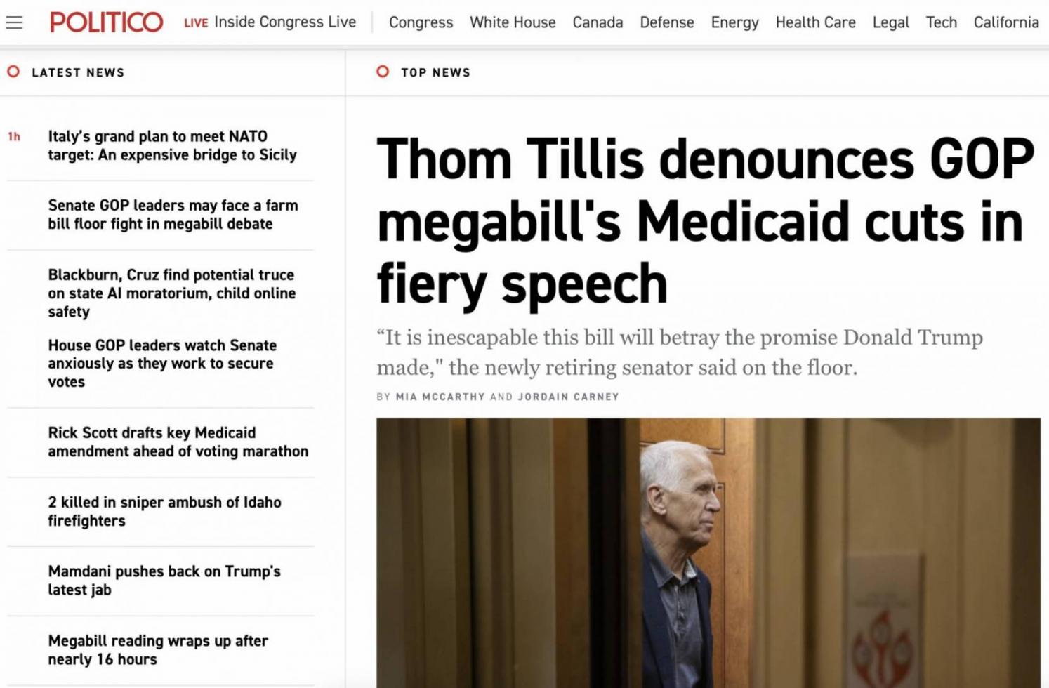 news and political blog