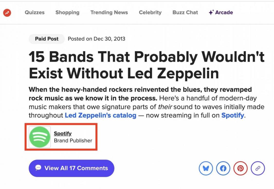 sponsored ads