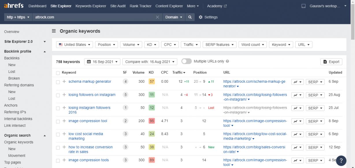 Organic Search