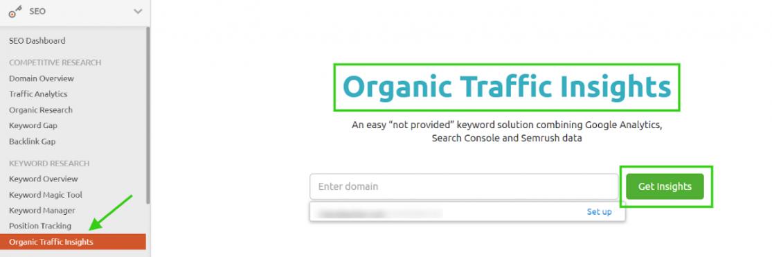 Organic Traffic Insights