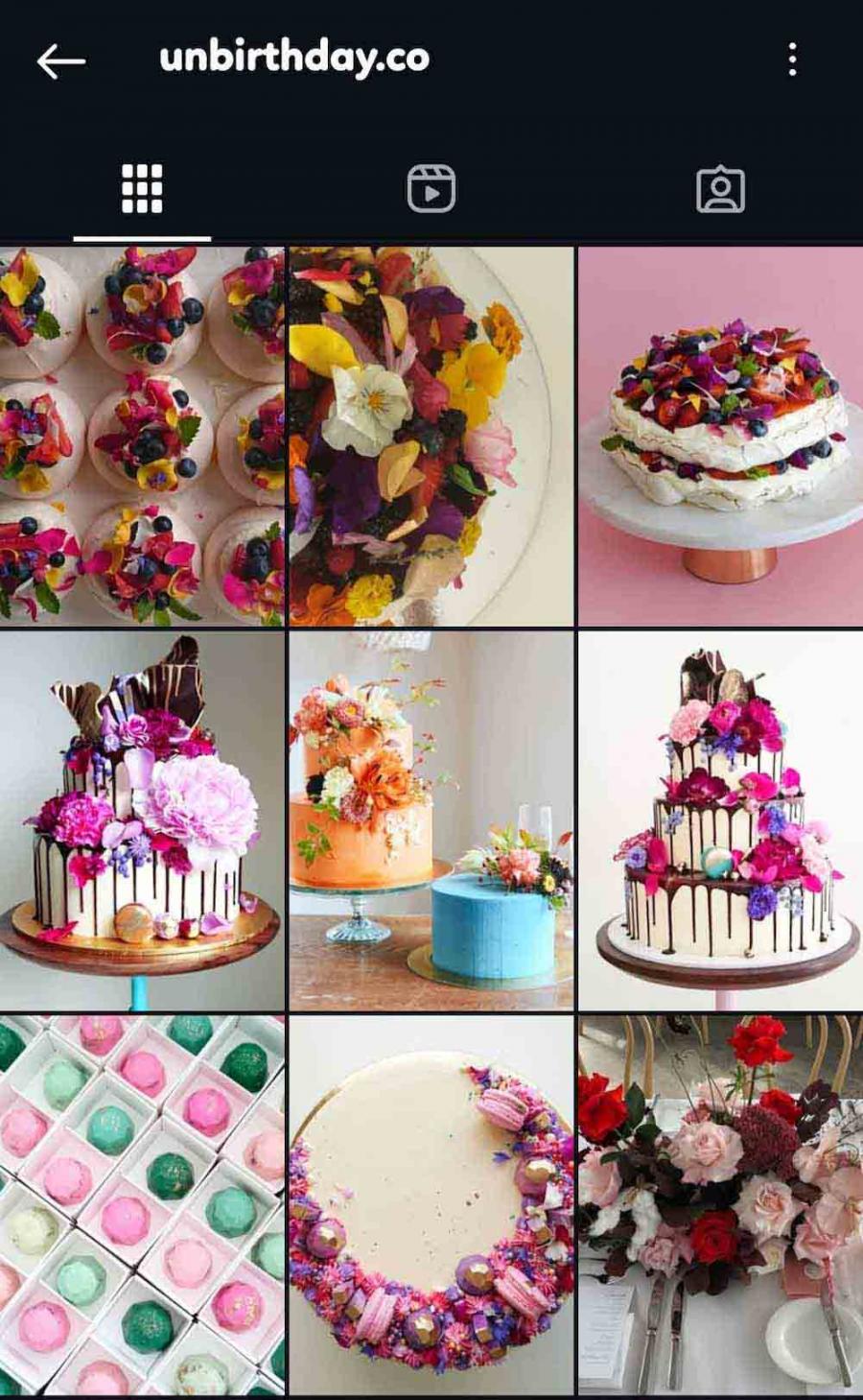 Instagram -unbirthday