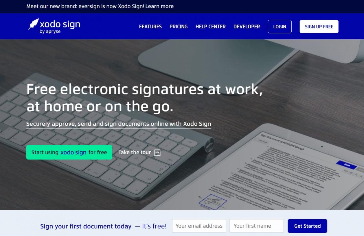 Xodo Sign