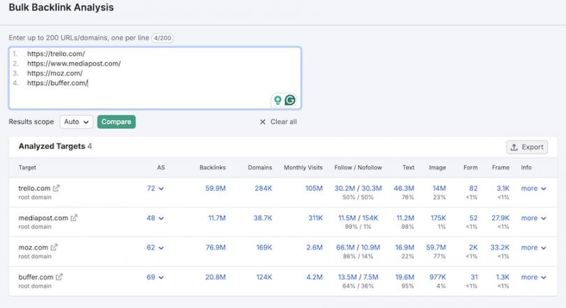 bulk analysis 2