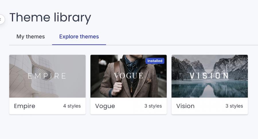 explore themese