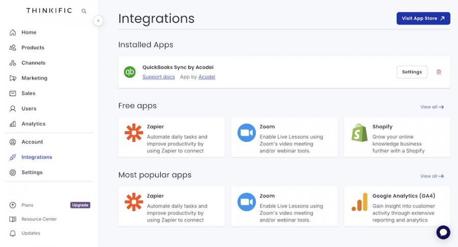 installed apps