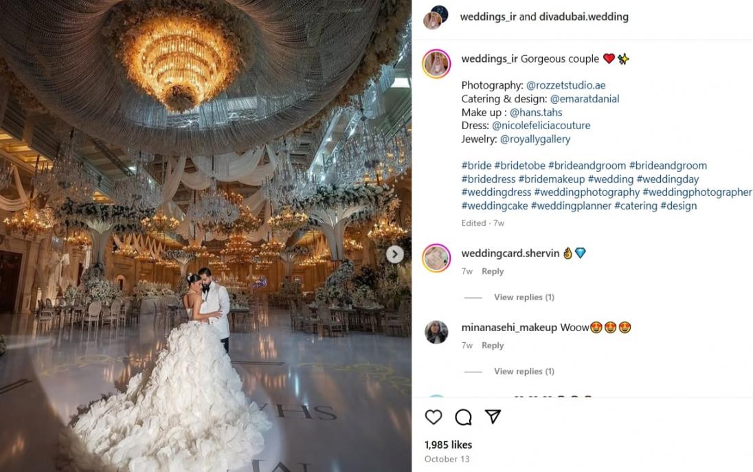 wedding Instagram