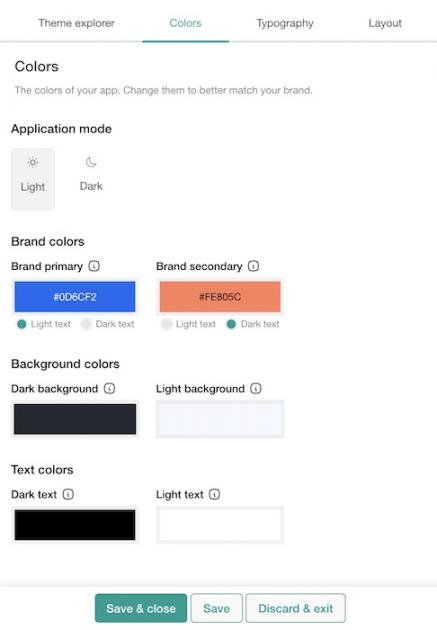 app color