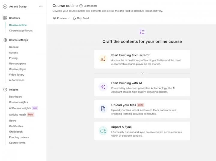 course outline