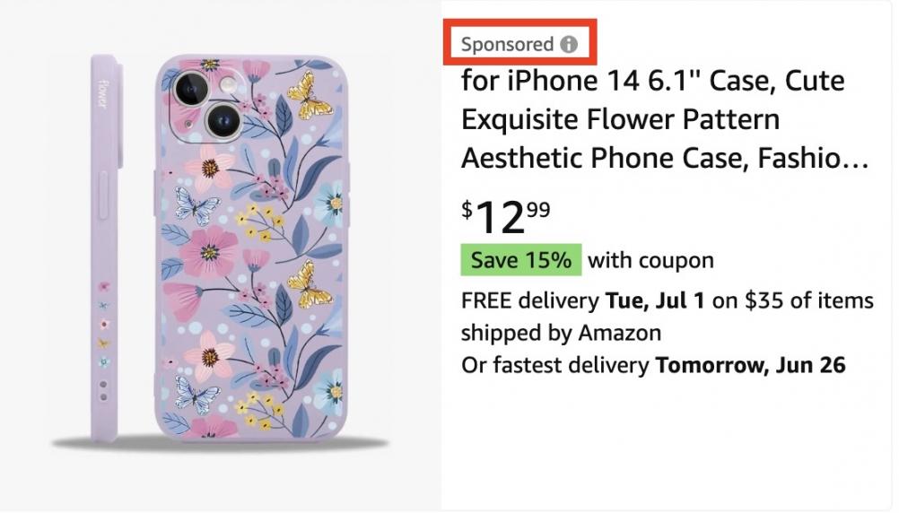 sponsored product
