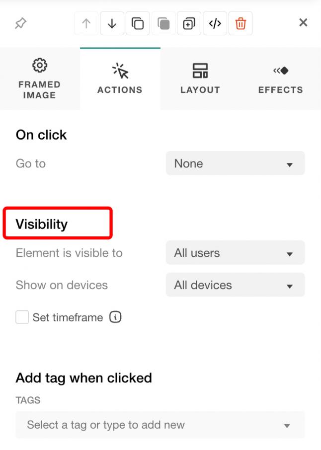 visibility