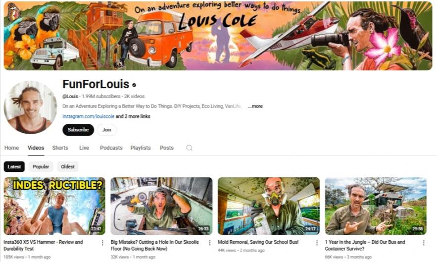 FunForLouis YouTube