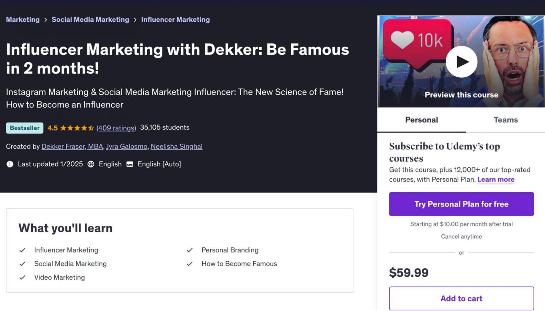 influencer training