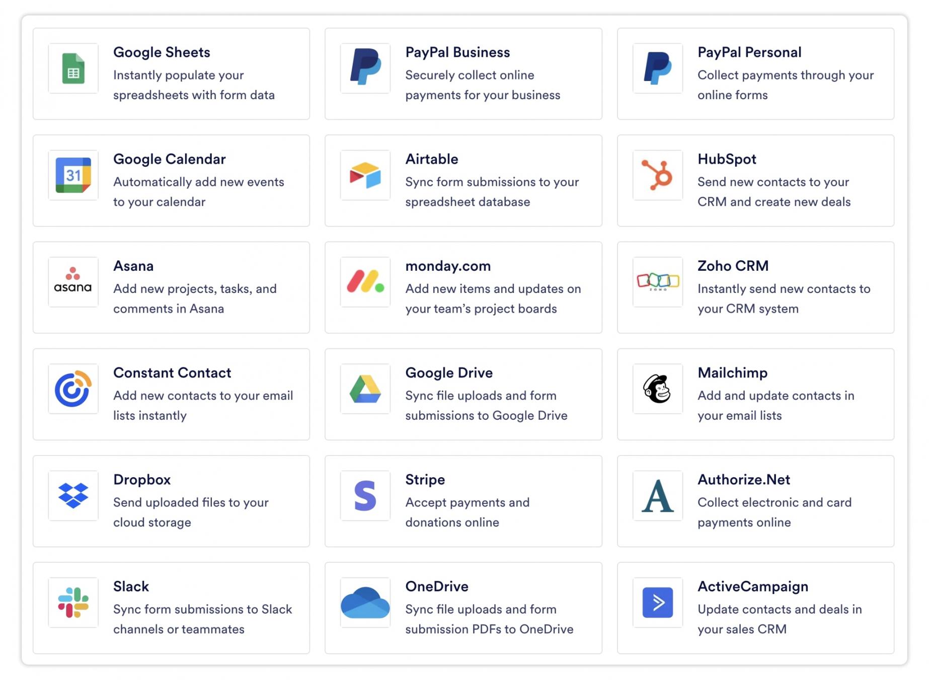 jotform-integrations