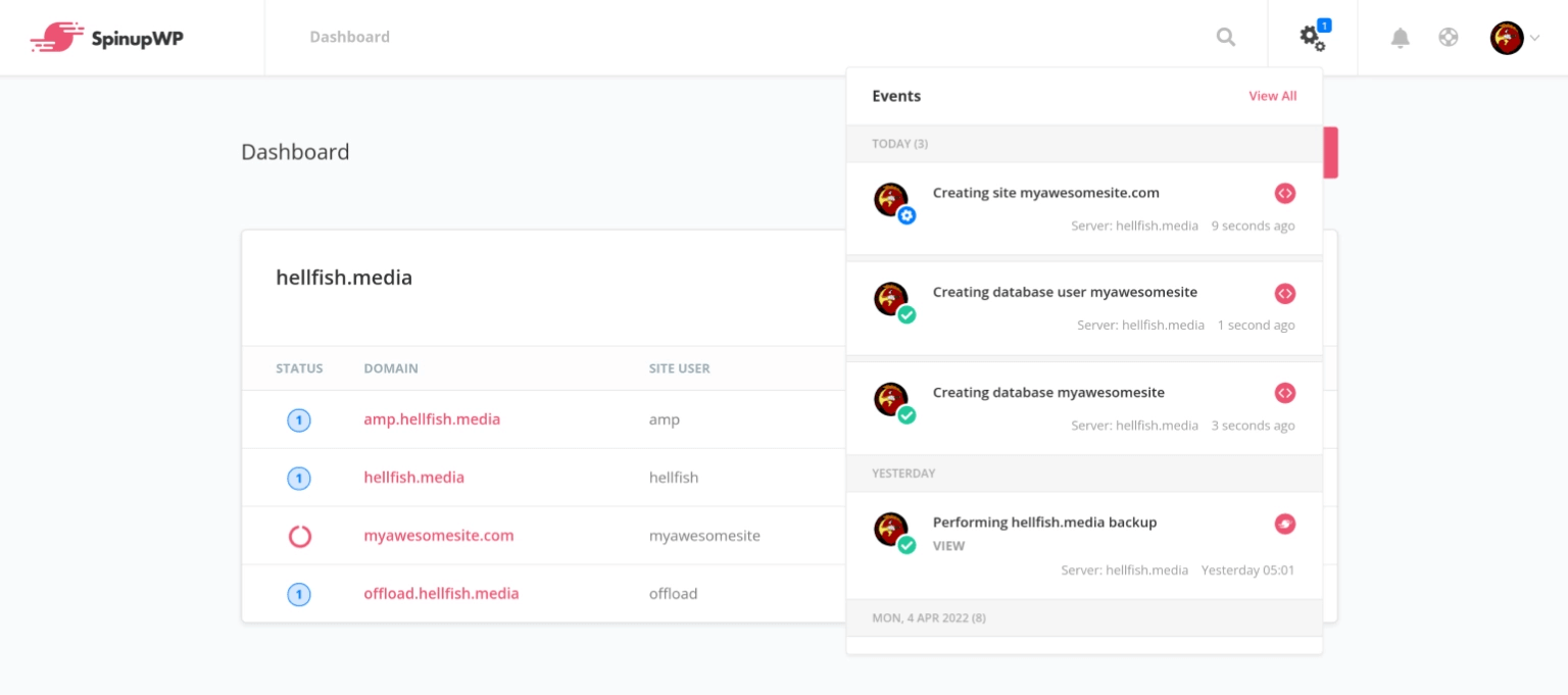 Dashboard is Simple Yet Intuitive