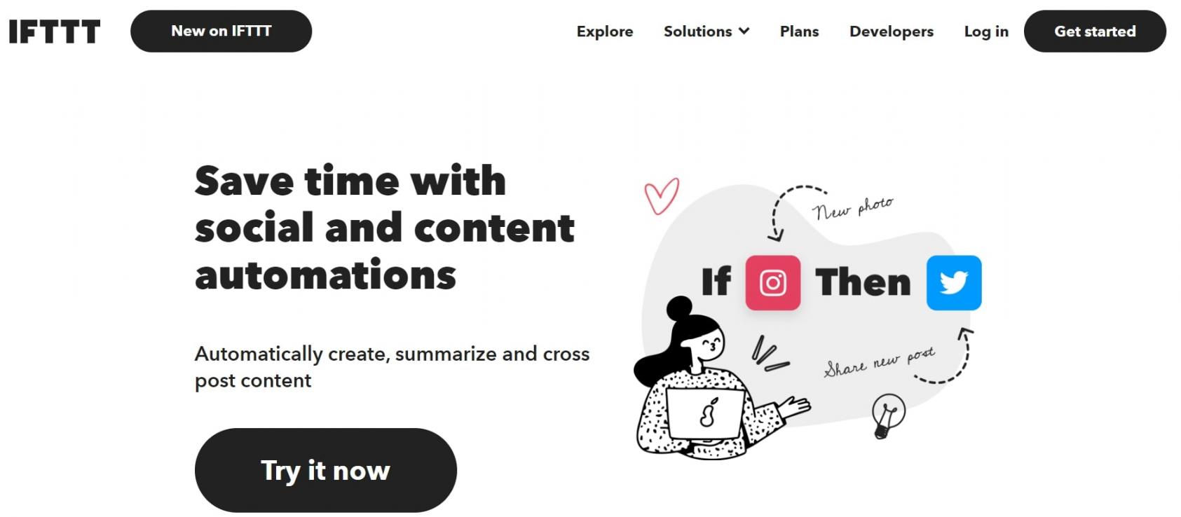 IFTTT - Homepage