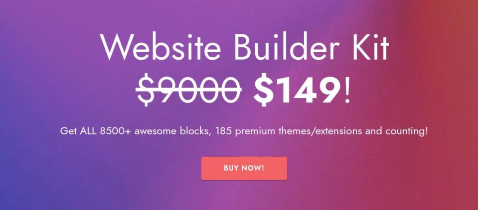 Mobirise pricing