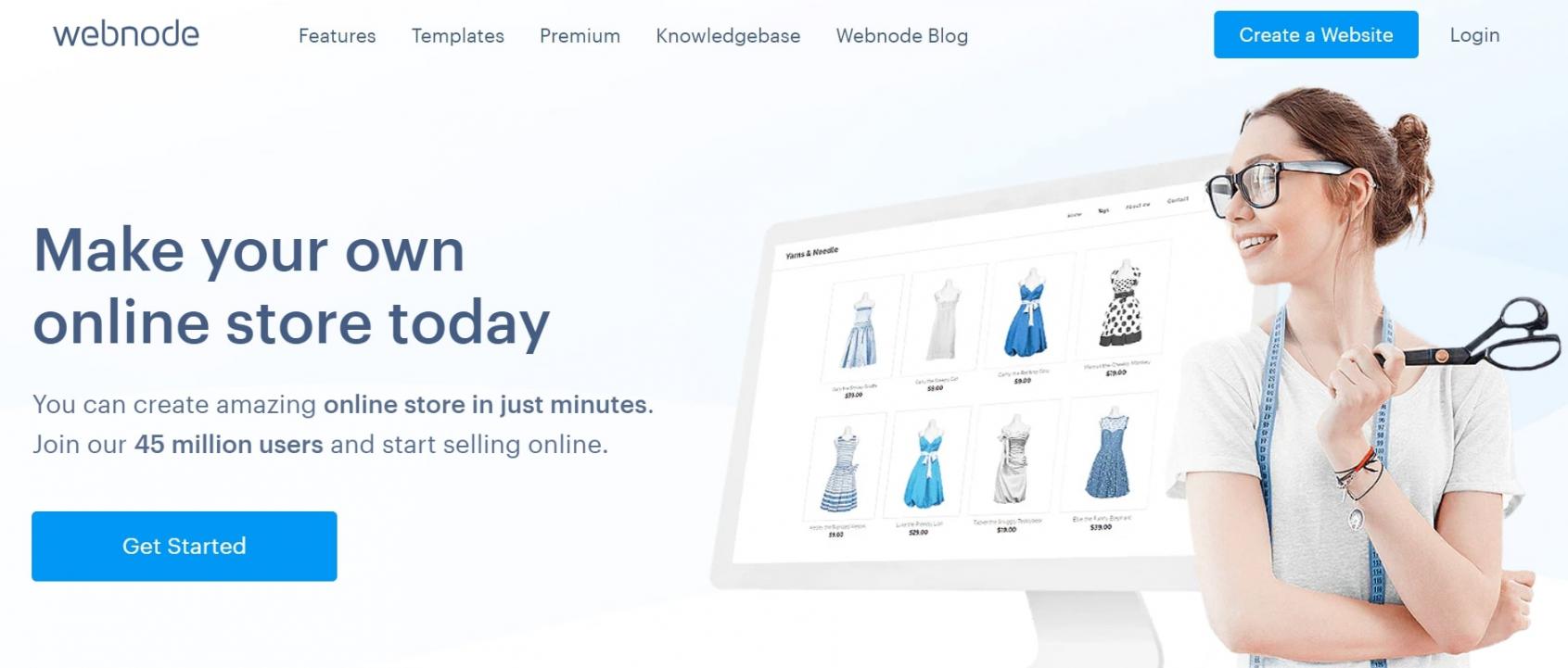 webnode - homepage