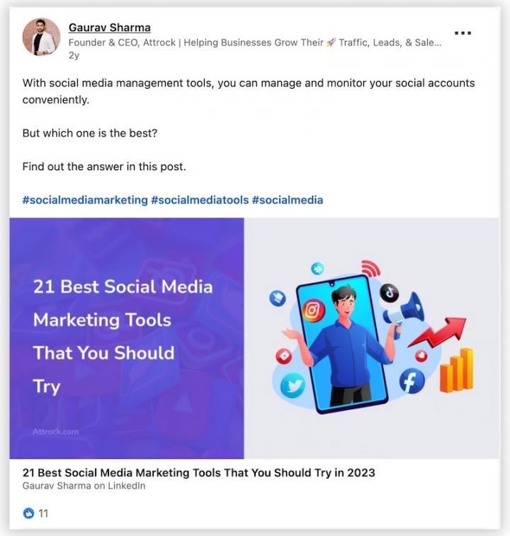 linkedin attrock
