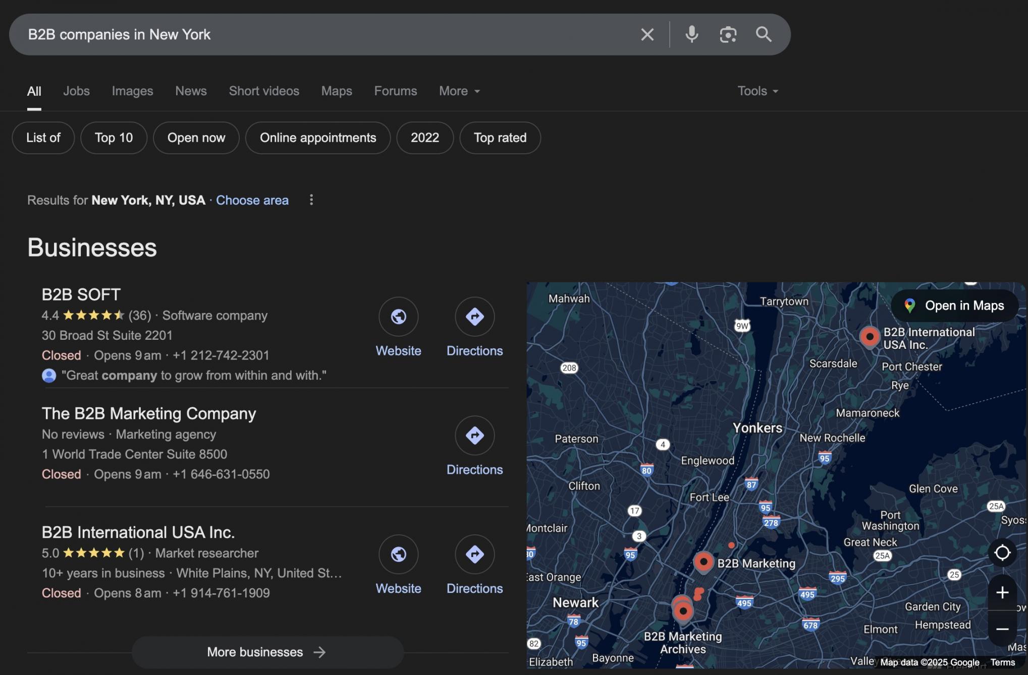 local business search