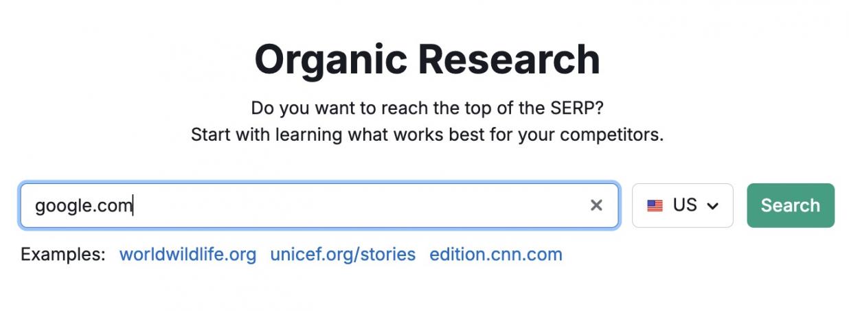 organic research 2