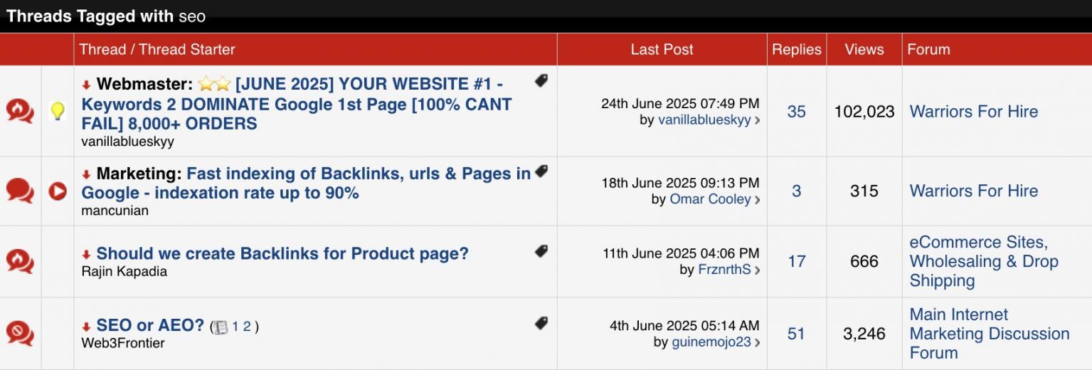 warrior forum