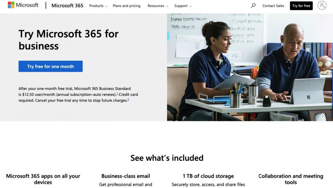 Microsoft 365 Homepage