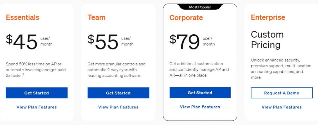 Bill pricing