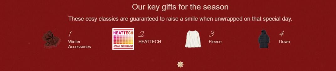 UNIQLO Winter Content Recommendation