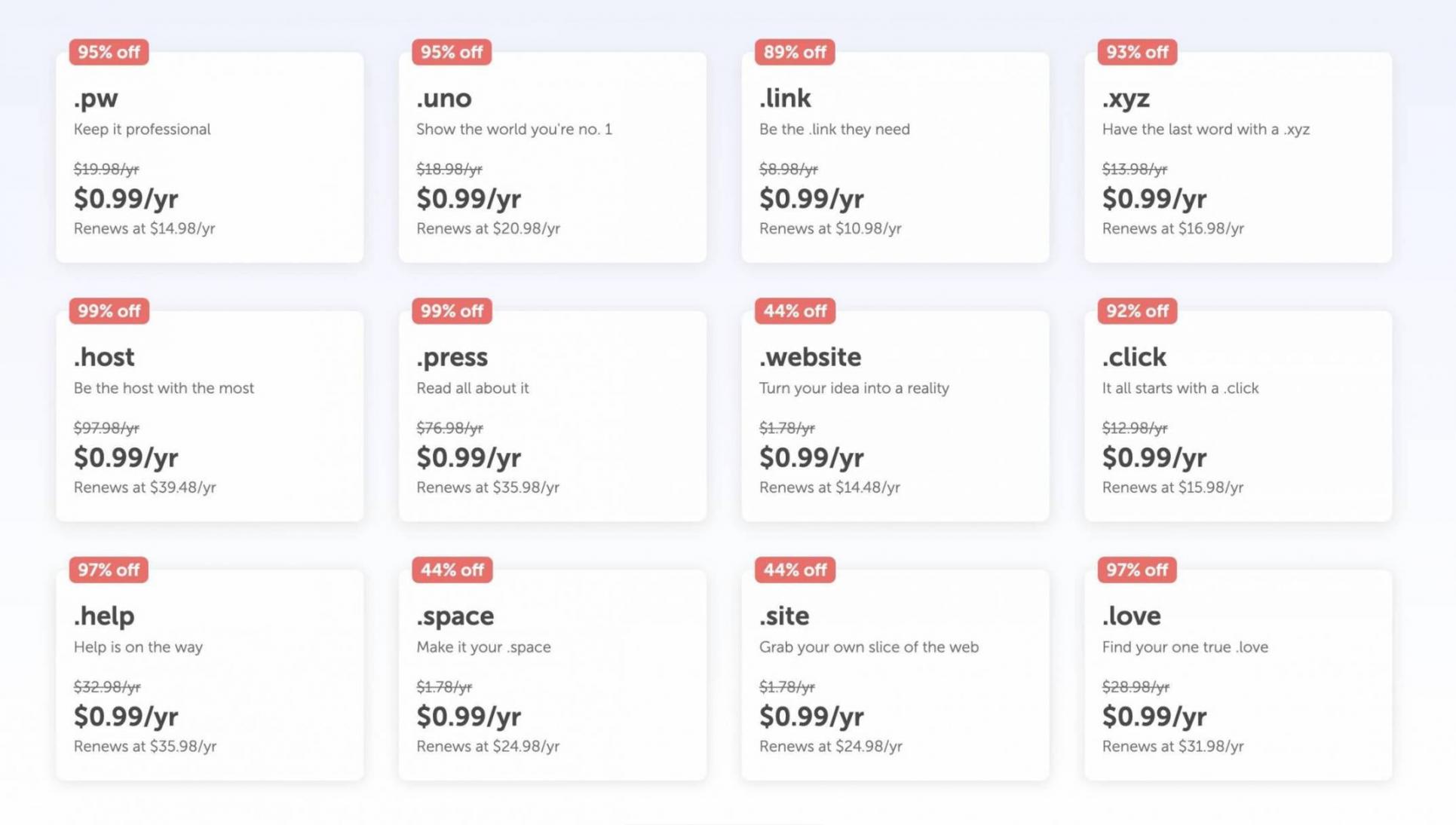 99 cent offers