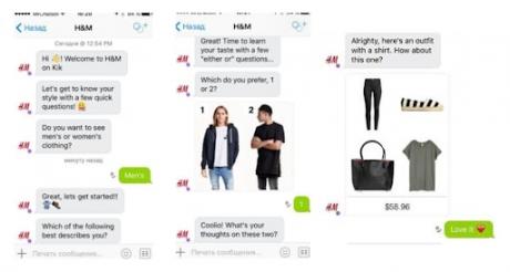 H and M