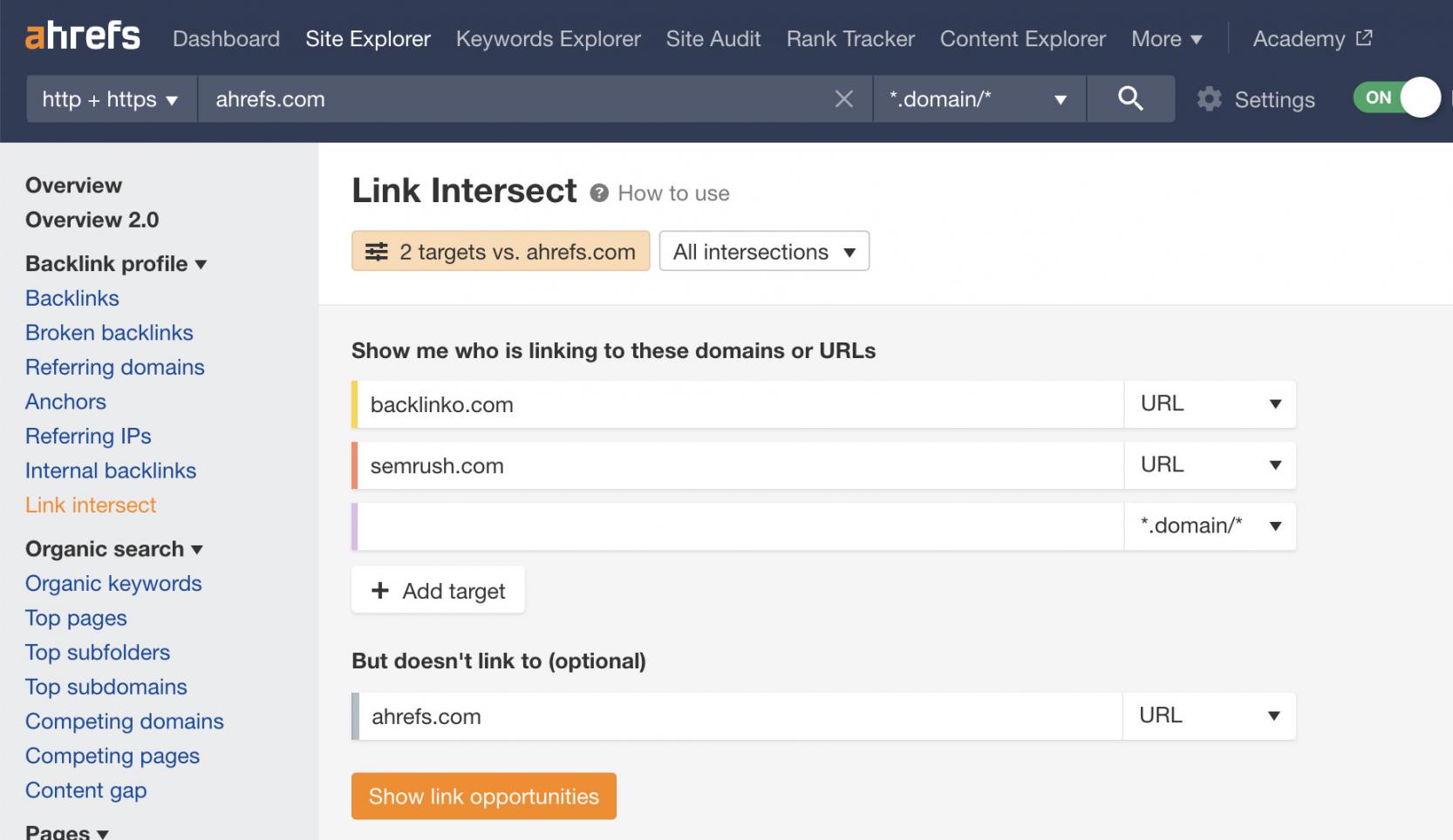 backlink keywords