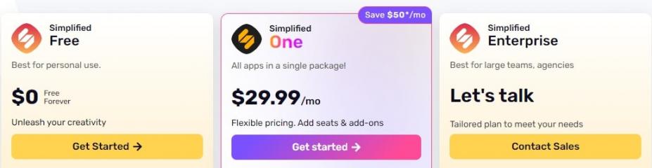 Simplified-Pricing